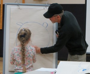 Kindergarten bear artist